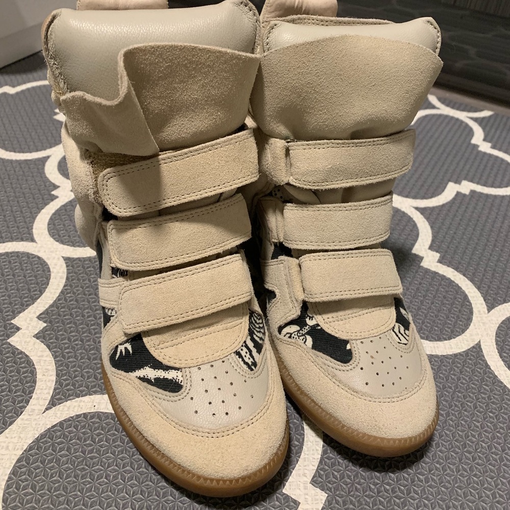 Isabel Marant Hawaiian sneakers